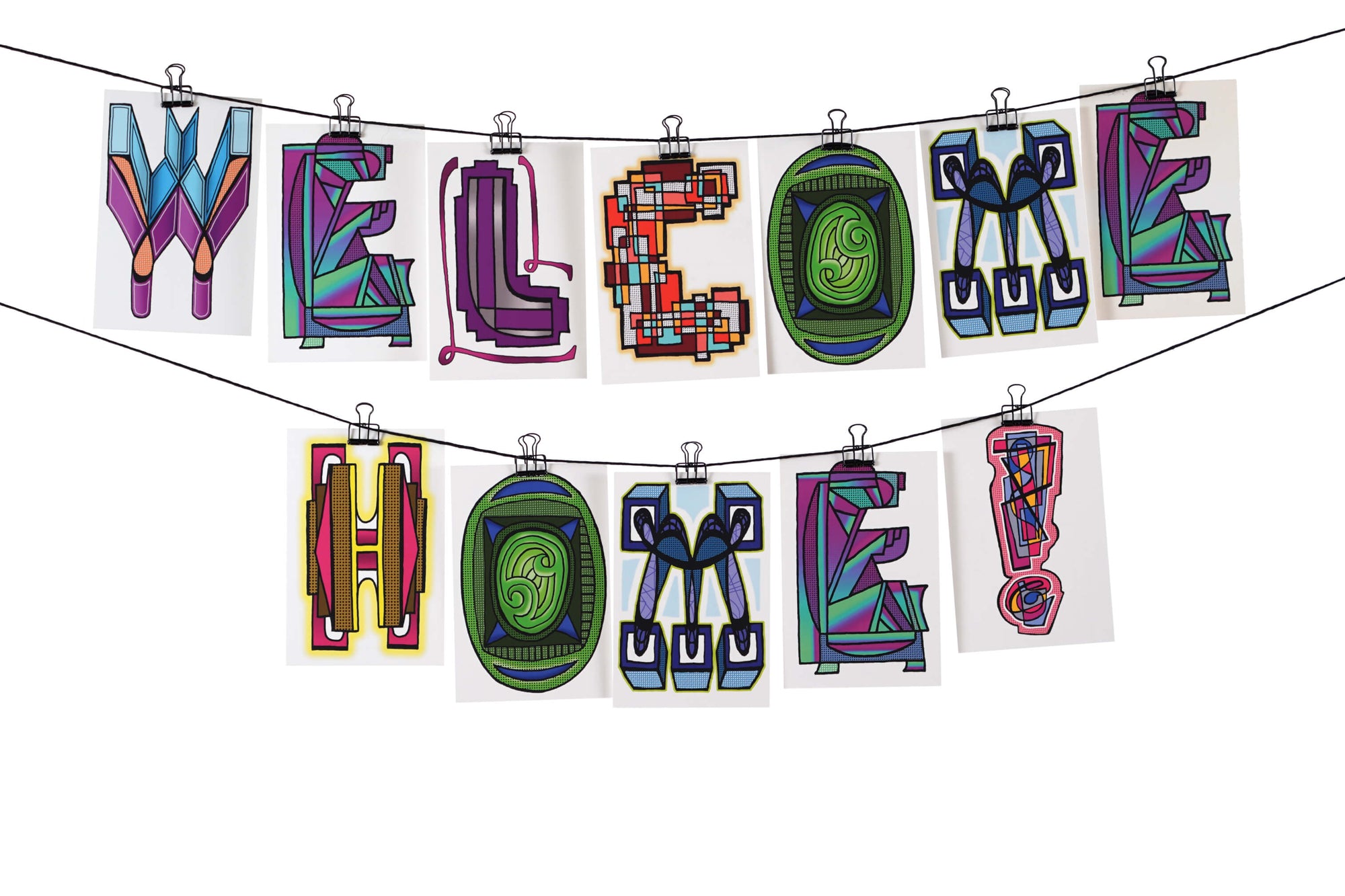 WELCOME HOME! - Ransom Note